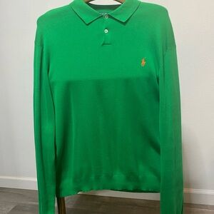 Ralph Lauren Men's Green Polo Shirt